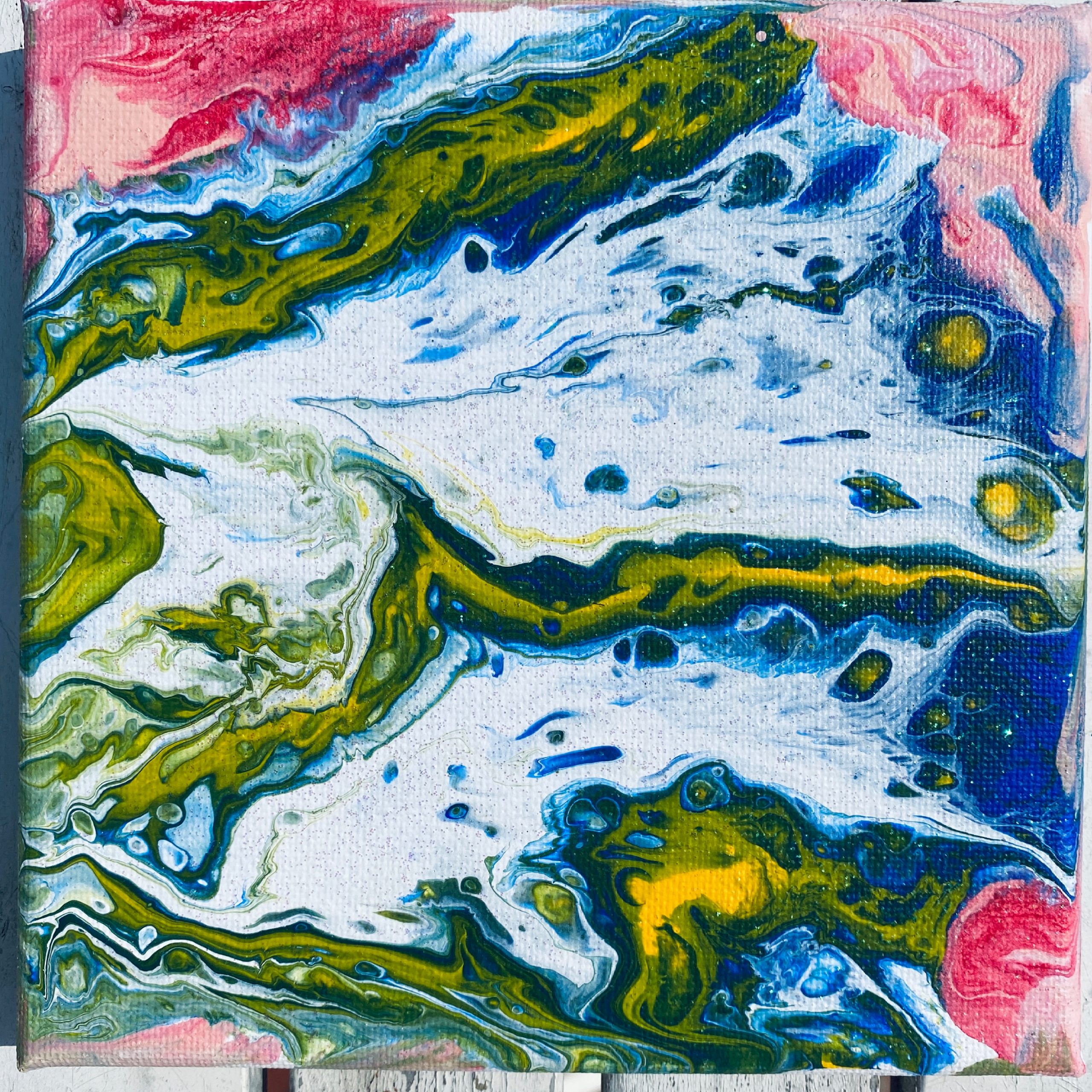 acrylic pour